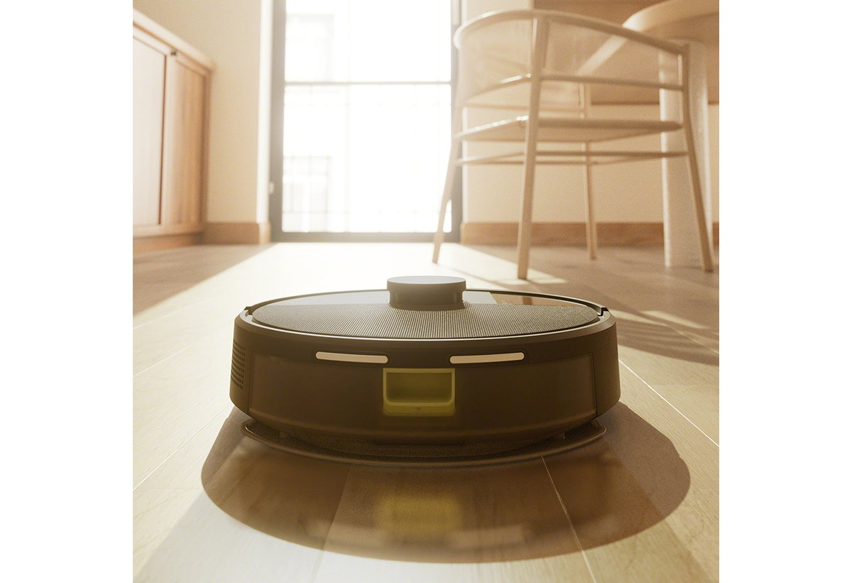 Παρουσιάζεται η σκούπα εν ενεργεία.